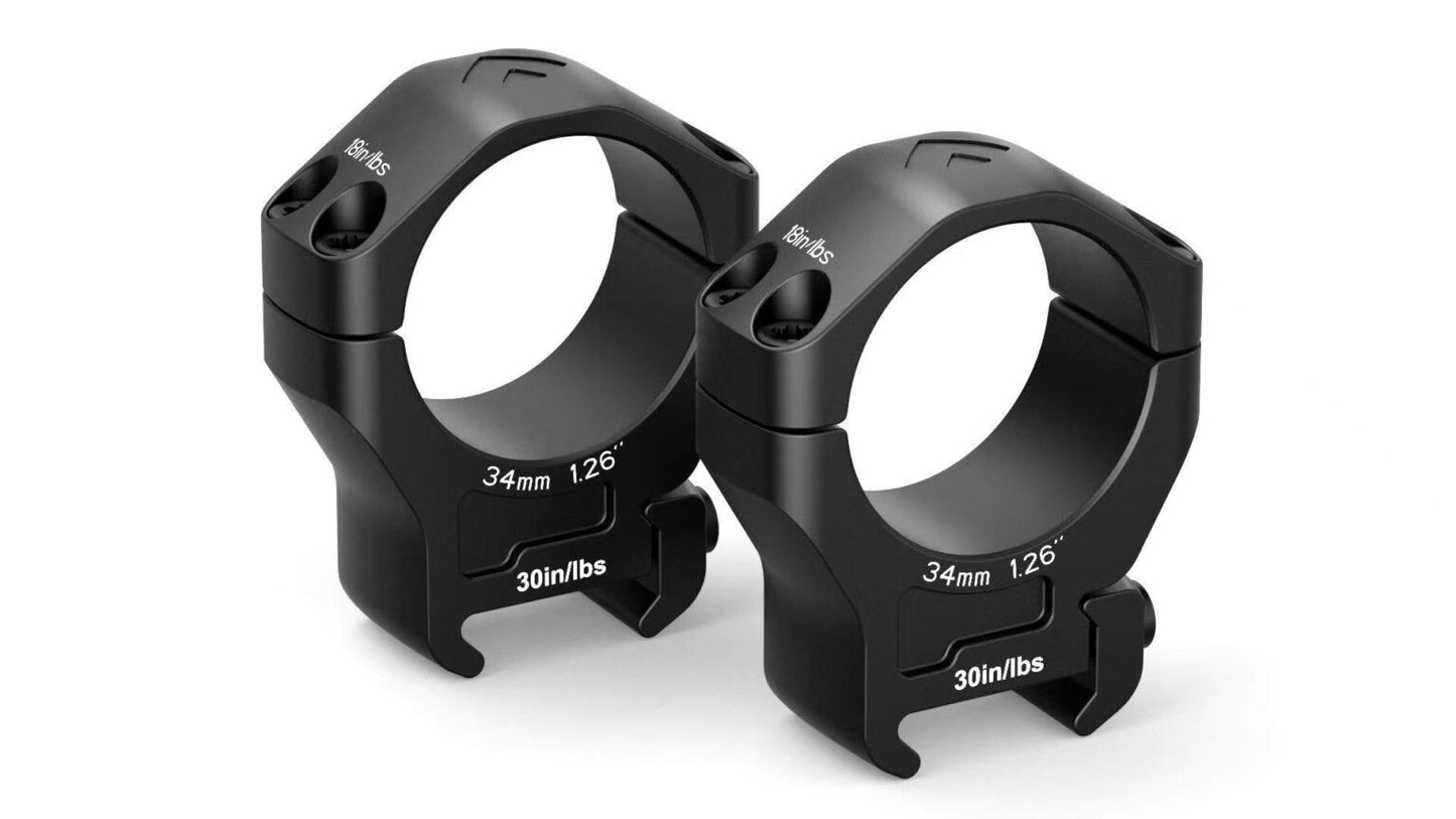 Arken Optics HALO Scope Rings - Precision Mounting for Tactical and Long-Range Rifles