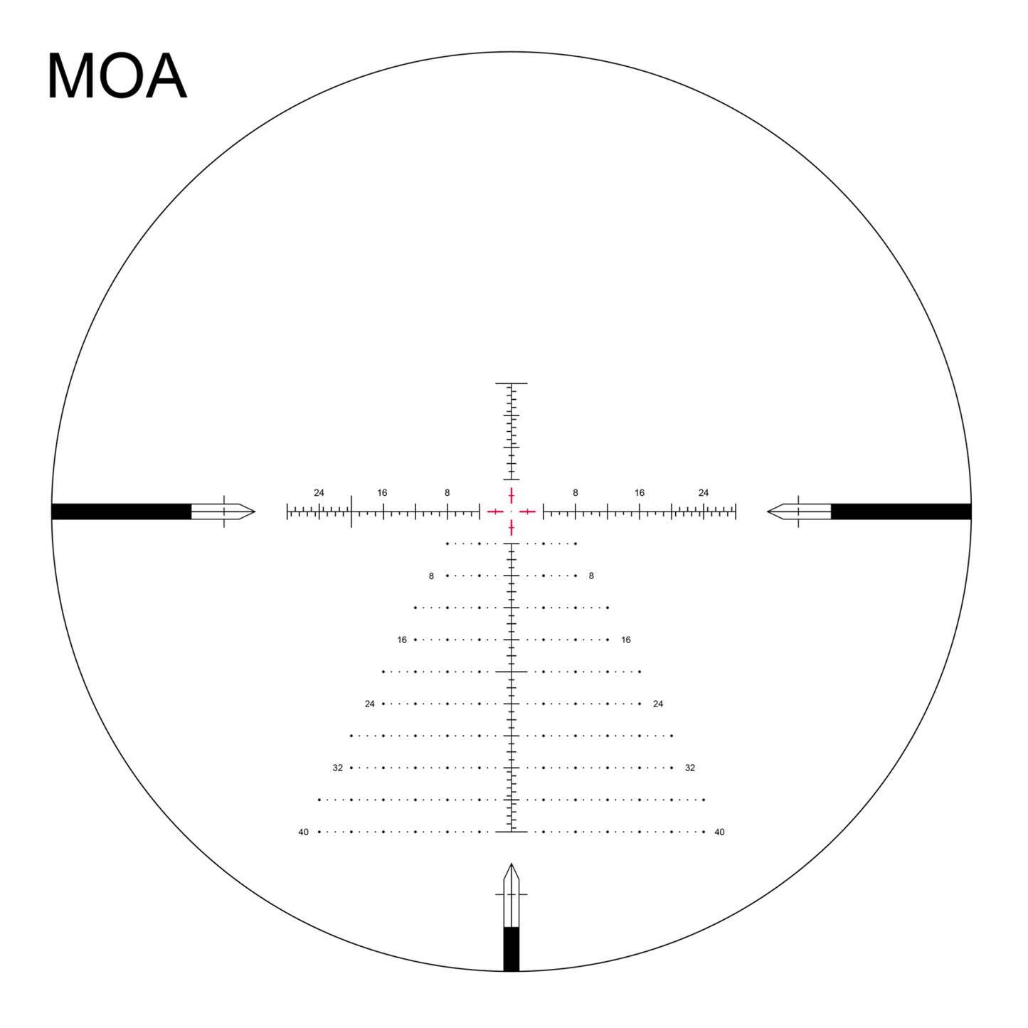 Arken Optics SH4J 6-24X50 FFP Rifle Scope – Long-Range Precision with First Focal Plane Reticle