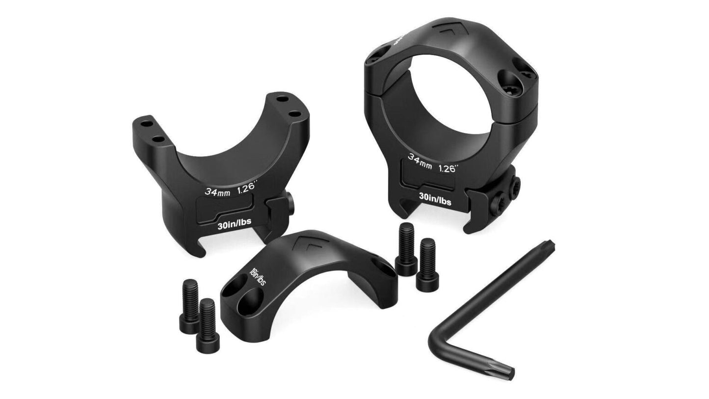 Arken Optics HALO Scope Rings - Precision Mounting for Tactical and Long-Range Rifles