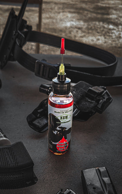 KGW Enhanced Reliability Oil with Needle Applicator - BoomStick Tactical Gear