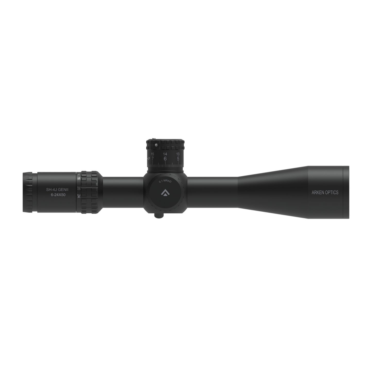 Arken Optics SH4J 6-24X50 FFP Rifle Scope – Long-Range Precision with First Focal Plane Reticle