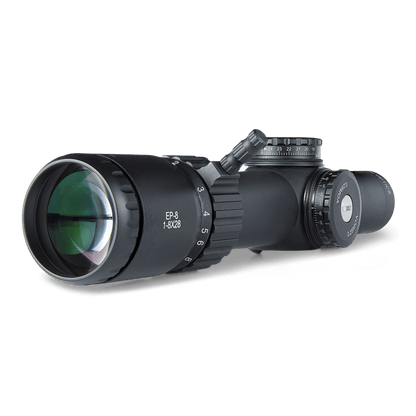 Arken Optics EP8 1-8×28 LVPO FFP Scope – First Focal Plane Tactical Rifle Scope for Close to Mid-Range Precision - BoomStick Tactical Gear