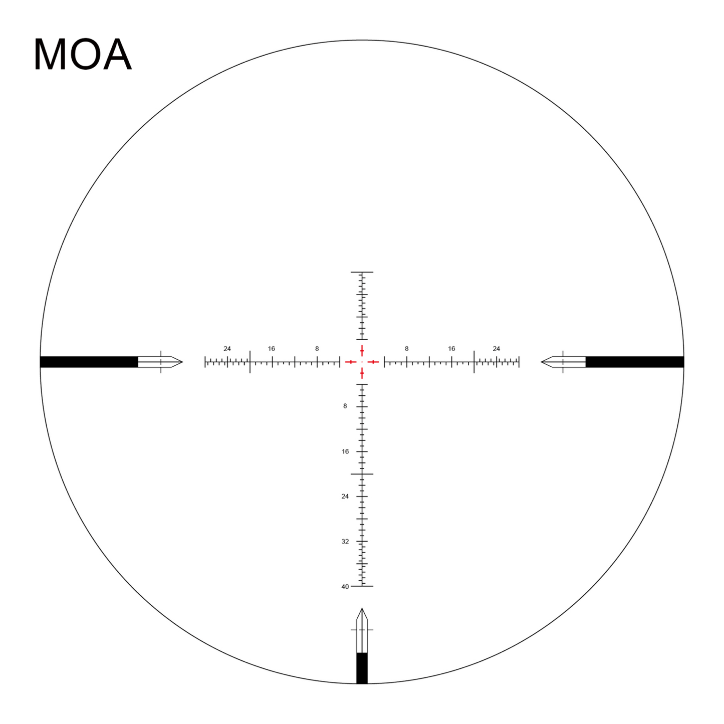 Arken Optics SH4J 6-24X50 FFP Rifle Scope – Long-Range Precision with First Focal Plane Reticle