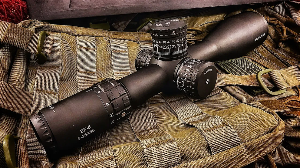 Arken Optics EP5 5-25x56 FFP Rifle Scope – Precision Long-Range Scope with Tactical Turrets