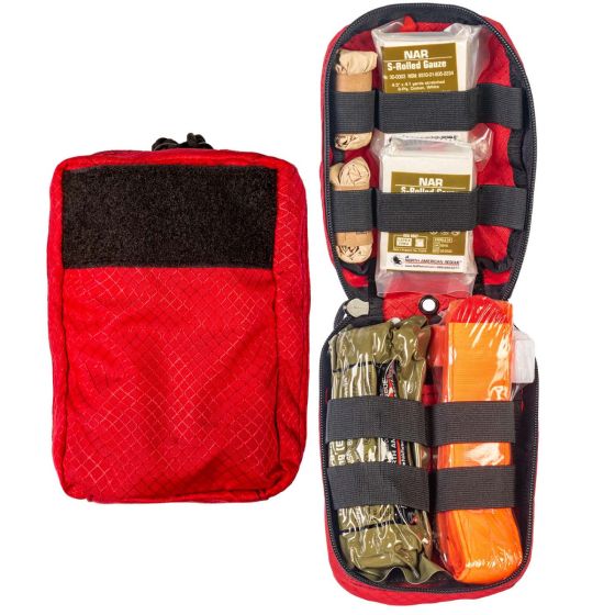 North American Rescue D-BCRK Individual Bleeding Control Kit – Compact Nylon Trauma Kit for Emergency First Aid and Hemorrhage Control - BoomStick Tactical Gear