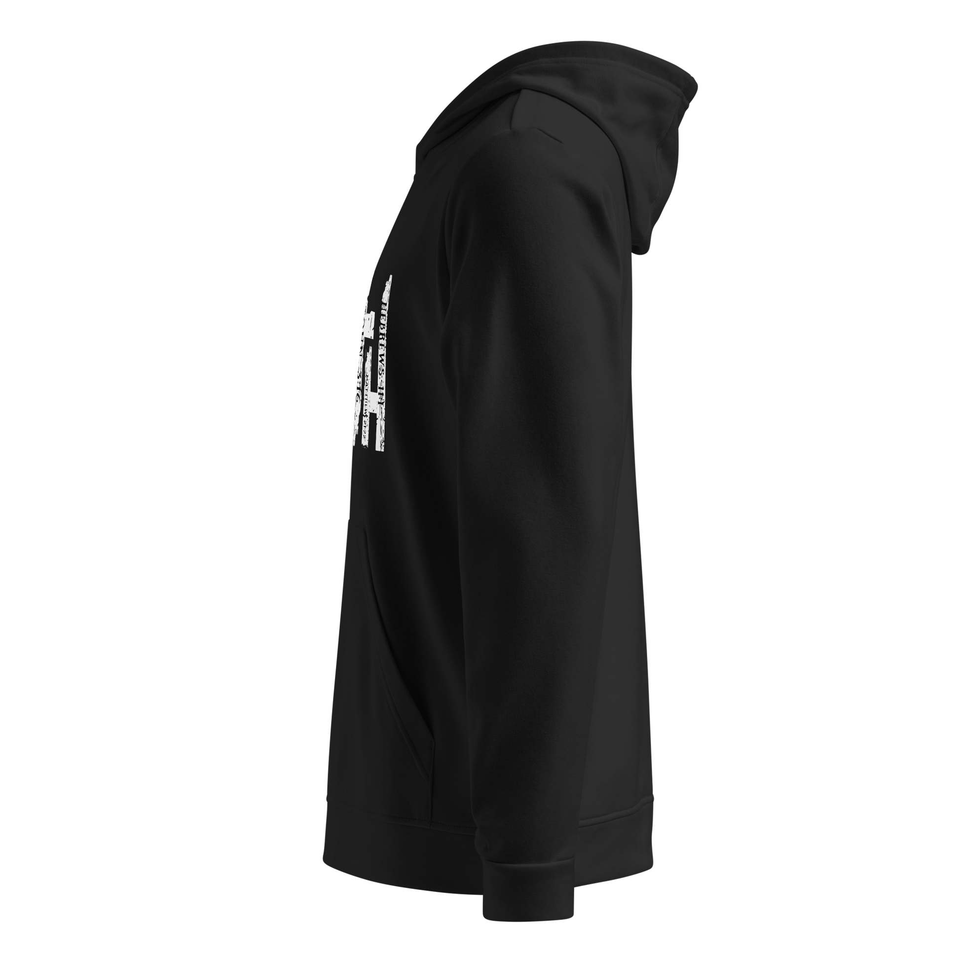 Adidas Fleece-Lined Hoodie with "Faith" Graphic and Bible Verse Design - BoomStick Tactical Gear