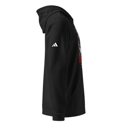 Land of the Free because of the Brave adidas fleece hoodie - BoomStick Tactical Gear