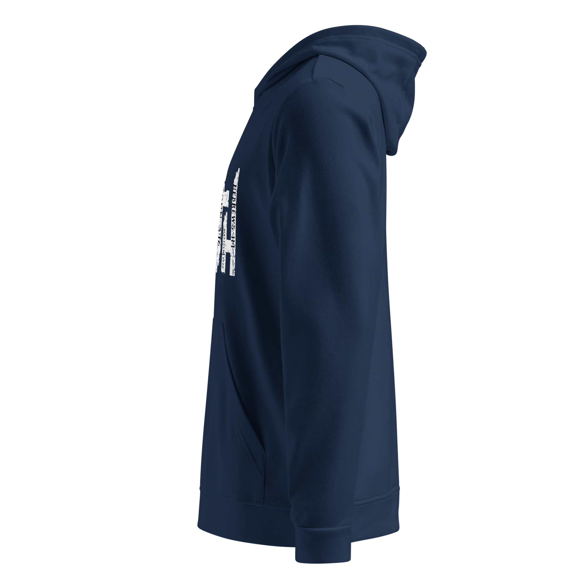 Adidas Fleece-Lined Hoodie with "Faith" Graphic and Bible Verse Design - BoomStick Tactical Gear