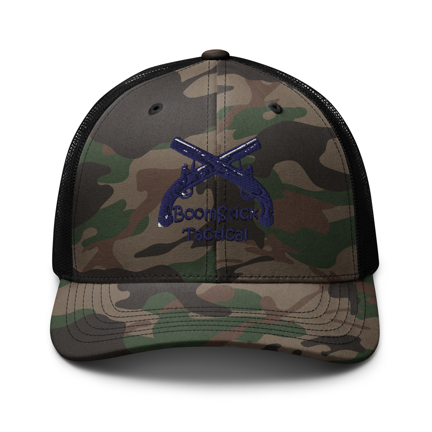 BoomStick Camouflage Trucker Hat - BoomStick Tactical Gear