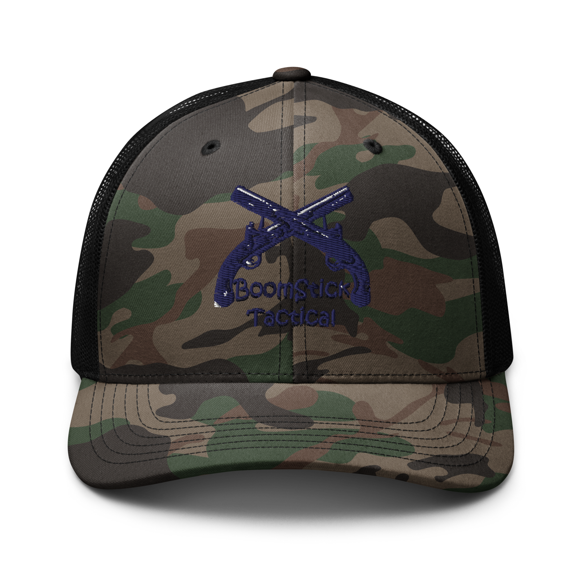 BoomStick Camouflage Trucker Hat - BoomStick Tactical Gear