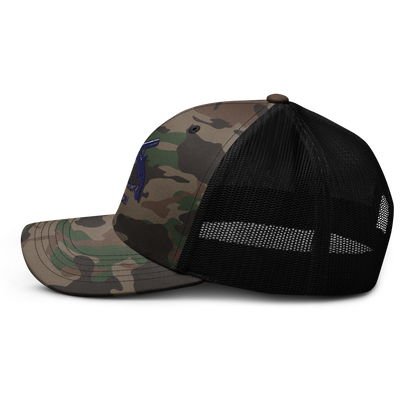 BoomStick Camouflage Trucker Hat - BoomStick Tactical Gear