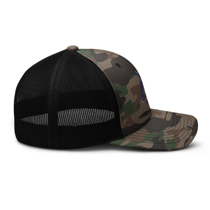 BoomStick Camouflage Trucker Hat - BoomStick Tactical Gear