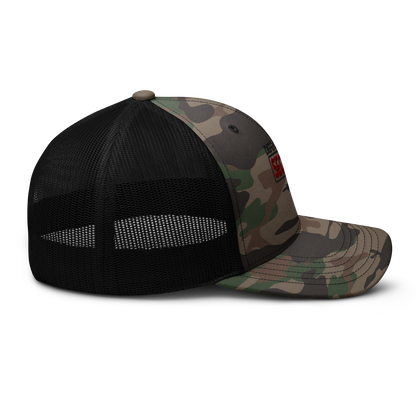 Defend the Second Camouflage Trucker Hat - BoomStick Tactical Gear