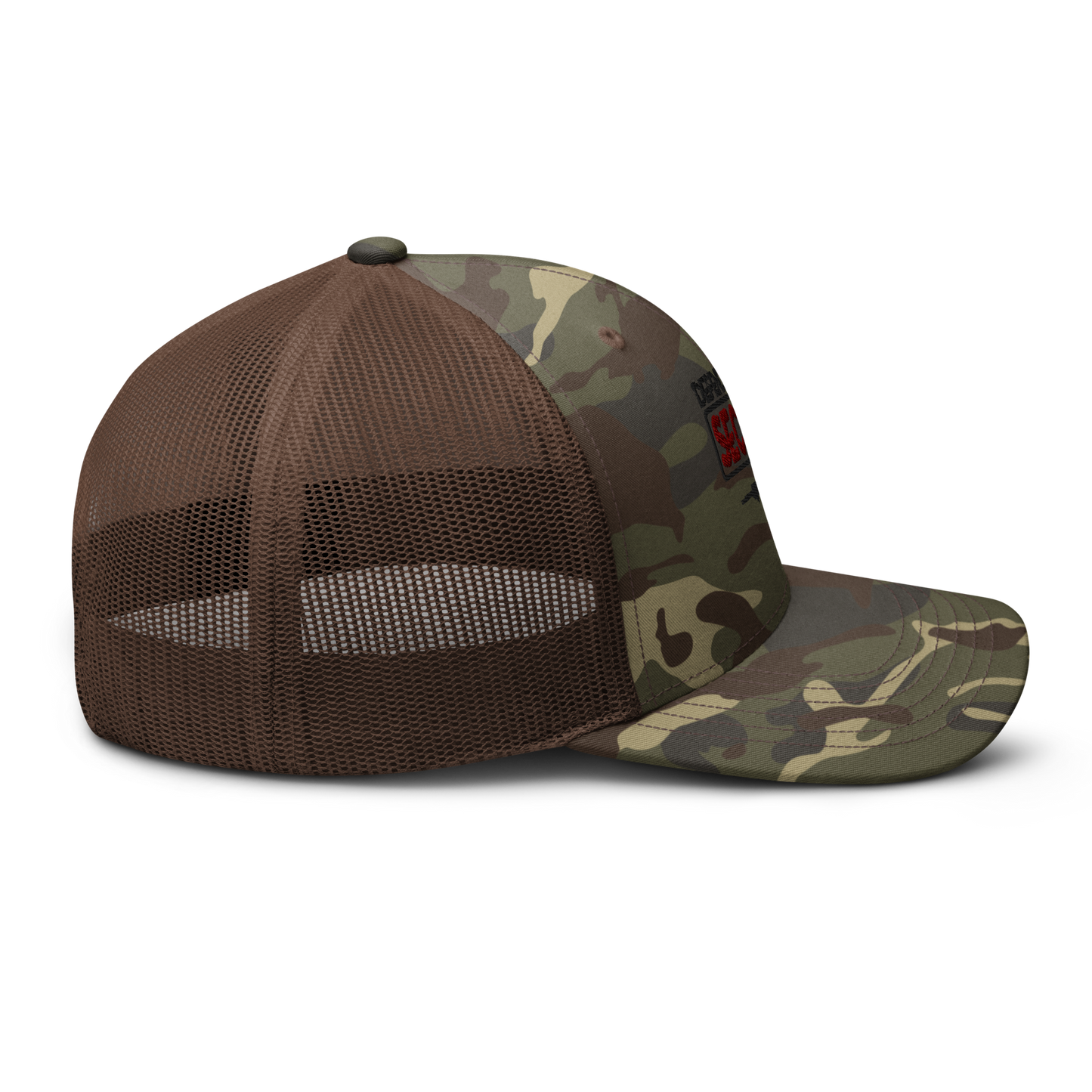 Defend the Second Camouflage Trucker Hat