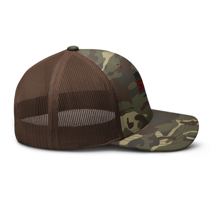 Defend the Second Camouflage Trucker Hat - BoomStick Tactical Gear