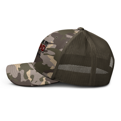 Defend the Second Camouflage Trucker Hat - BoomStick Tactical Gear