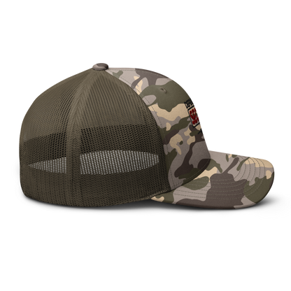 Defend the Second Camouflage Trucker Hat - BoomStick Tactical Gear