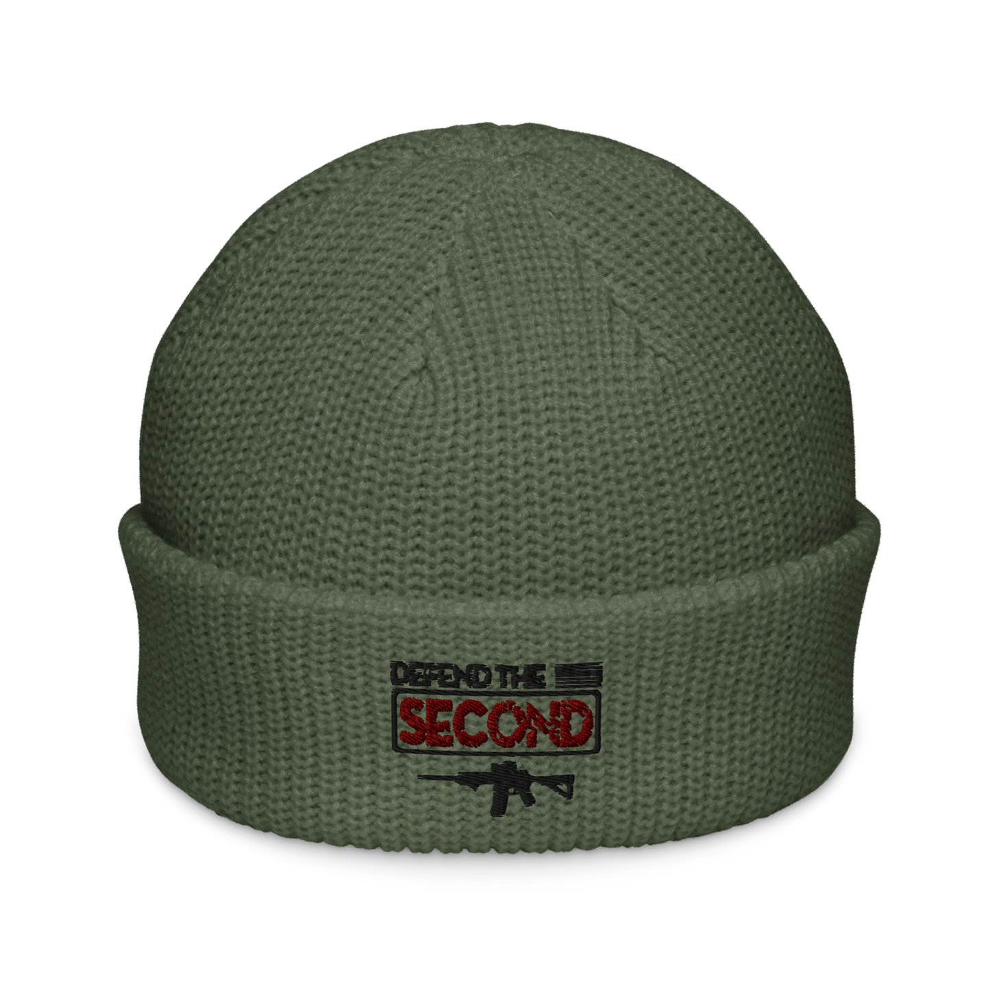 Defend the Second AR-15 Fisherman Beanie – Tactical 2A Gear for Gun Owners - BoomStick Tactical Gear