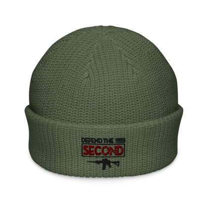 Defend the Second AR-15 Fisherman Beanie – Tactical 2A Gear for Gun Owners - BoomStick Tactical Gear