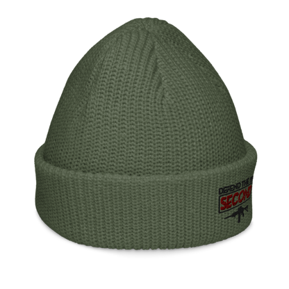 Defend the Second AR-15 Fisherman Beanie – Tactical 2A Gear for Gun Owners - BoomStick Tactical Gear