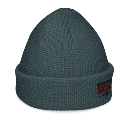 Defend the Second AR-15 Fisherman Beanie – Tactical 2A Gear for Gun Owners - BoomStick Tactical Gear