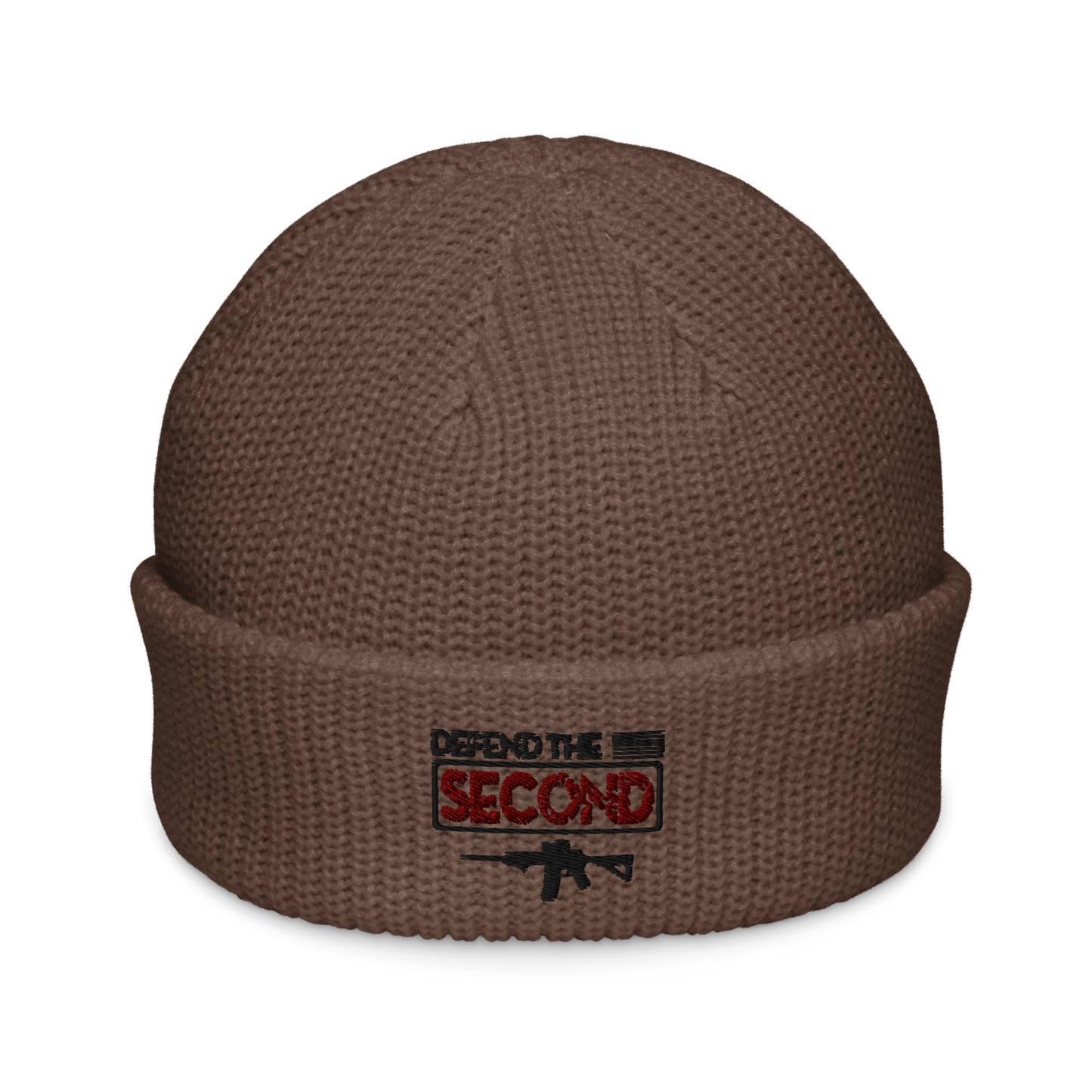 Defend the Second AR-15 Fisherman Beanie – Tactical 2A Gear for Gun Owners - BoomStick Tactical Gear