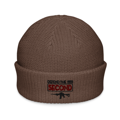 Defend the Second AR-15 Fisherman Beanie – Tactical 2A Gear for Gun Owners - BoomStick Tactical Gear