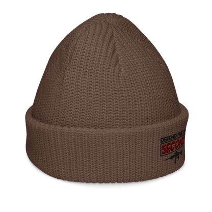 Defend the Second AR-15 Fisherman Beanie – Tactical 2A Gear for Gun Owners - BoomStick Tactical Gear