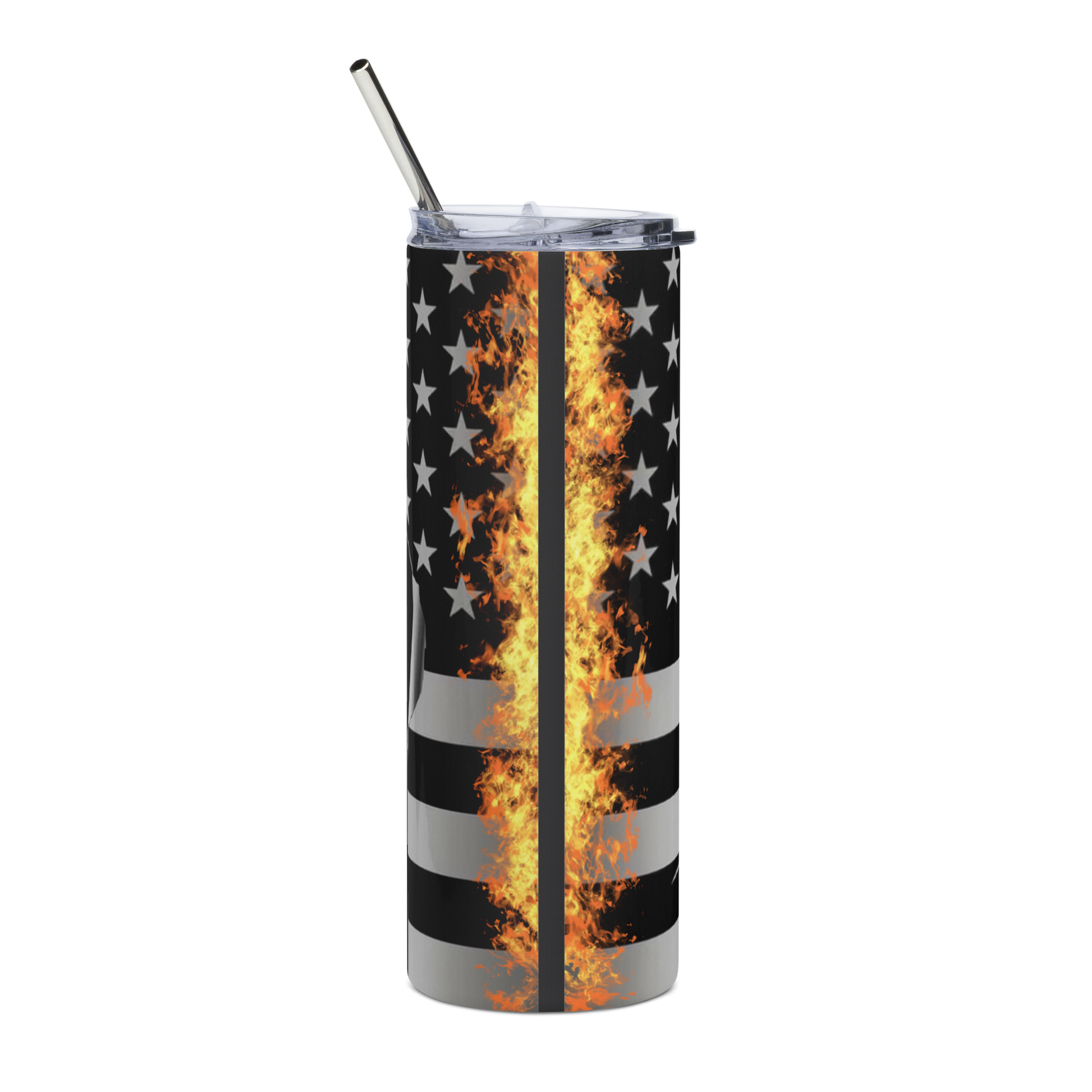 20 oz Tumbler with "Don't Tread On Me" - Patriotic Gadsden Flag Design - BoomStick Tactical Gear