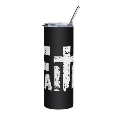 Faith Stainless steel tumbler - BoomStick Tactical Gear