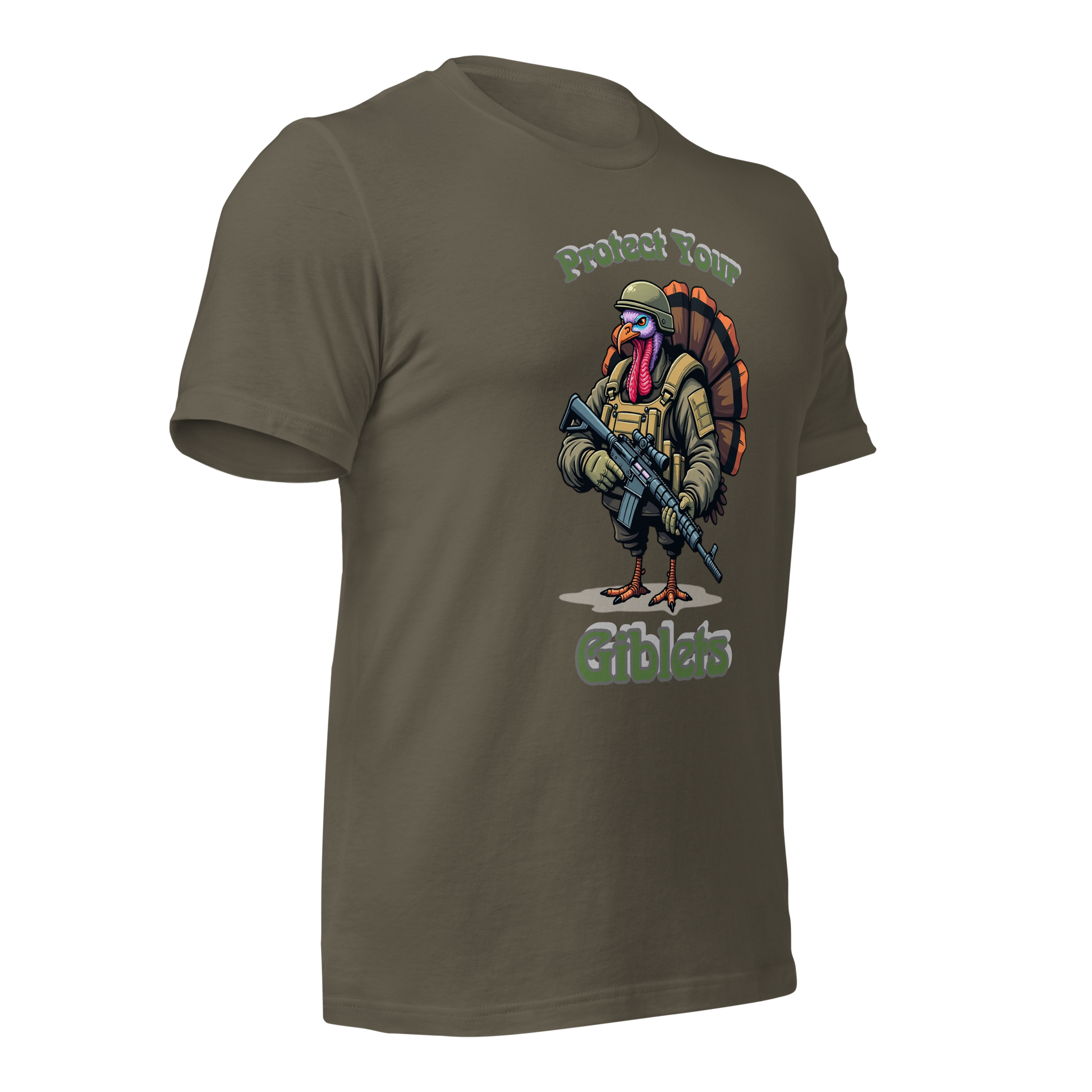 Tactical Turkey Shirt – AR-15 Turkey Graphic Tee for Hunters and Outdoor Enthusiasts - BoomStick Tactical Gear