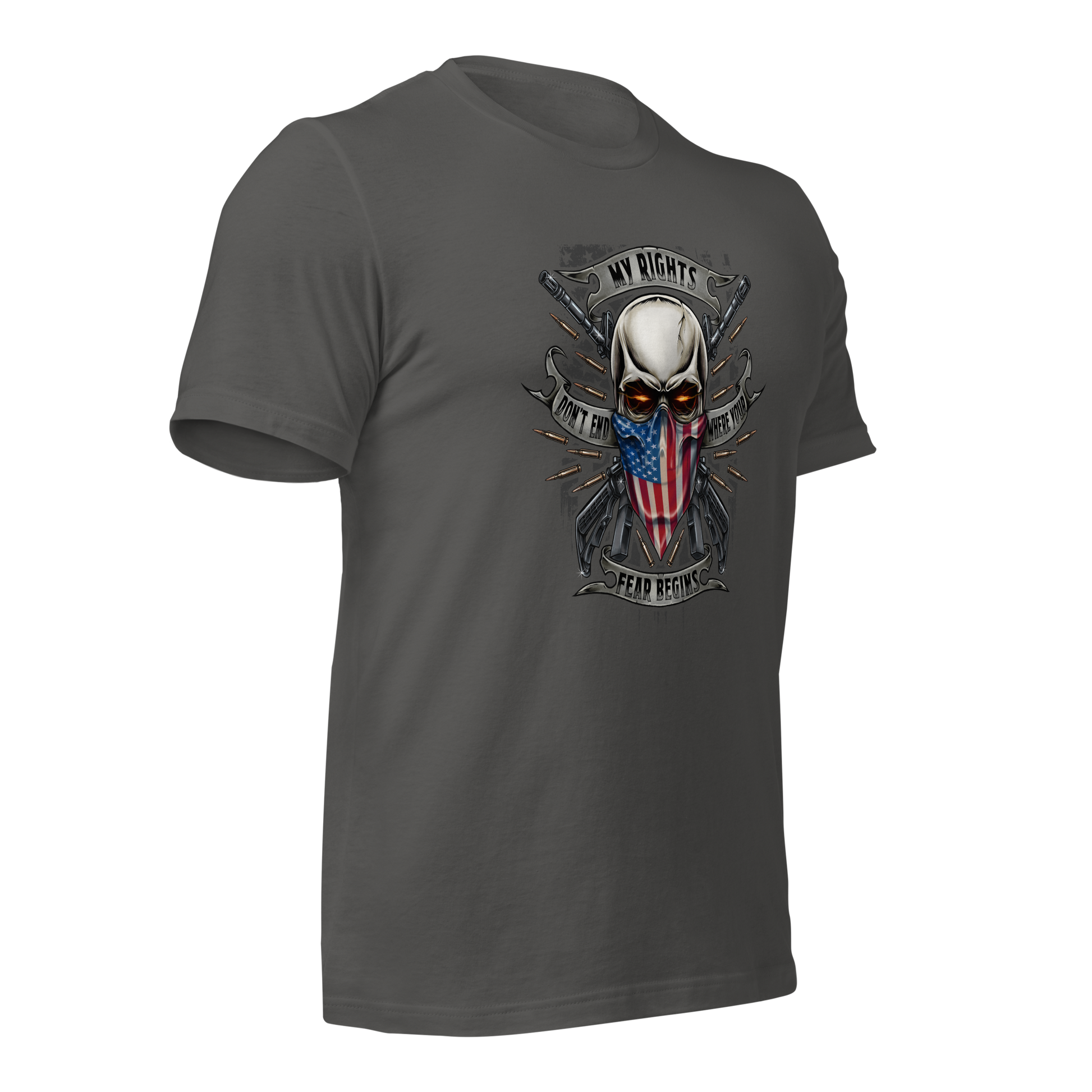 My Rights Don't End Where Your Feelings Begin – Bold Patriotic Statement Tee - BoomStick Tactical Gear