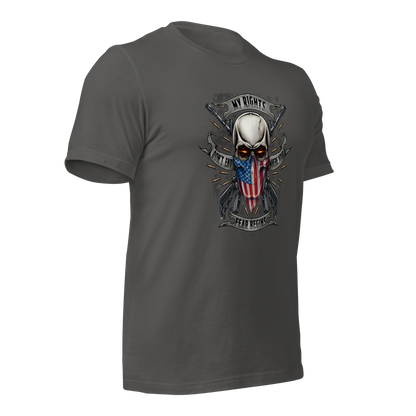 My Rights Don't End Where Your Feelings Begin – Bold Patriotic Statement Tee - BoomStick Tactical Gear