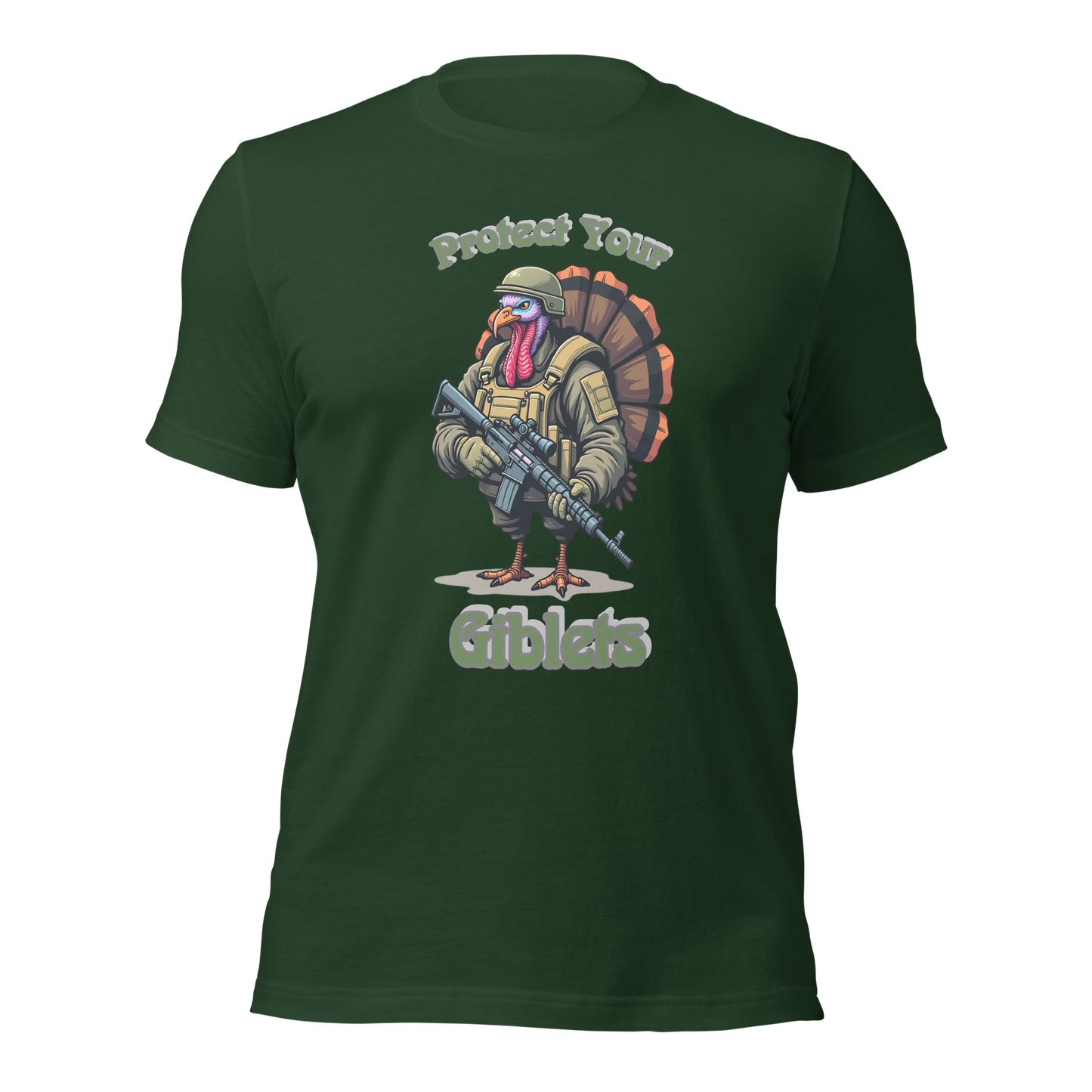 Tactical Turkey Shirt – AR-15 Turkey Graphic Tee for Hunters and Outdoor Enthusiasts - BoomStick Tactical Gear