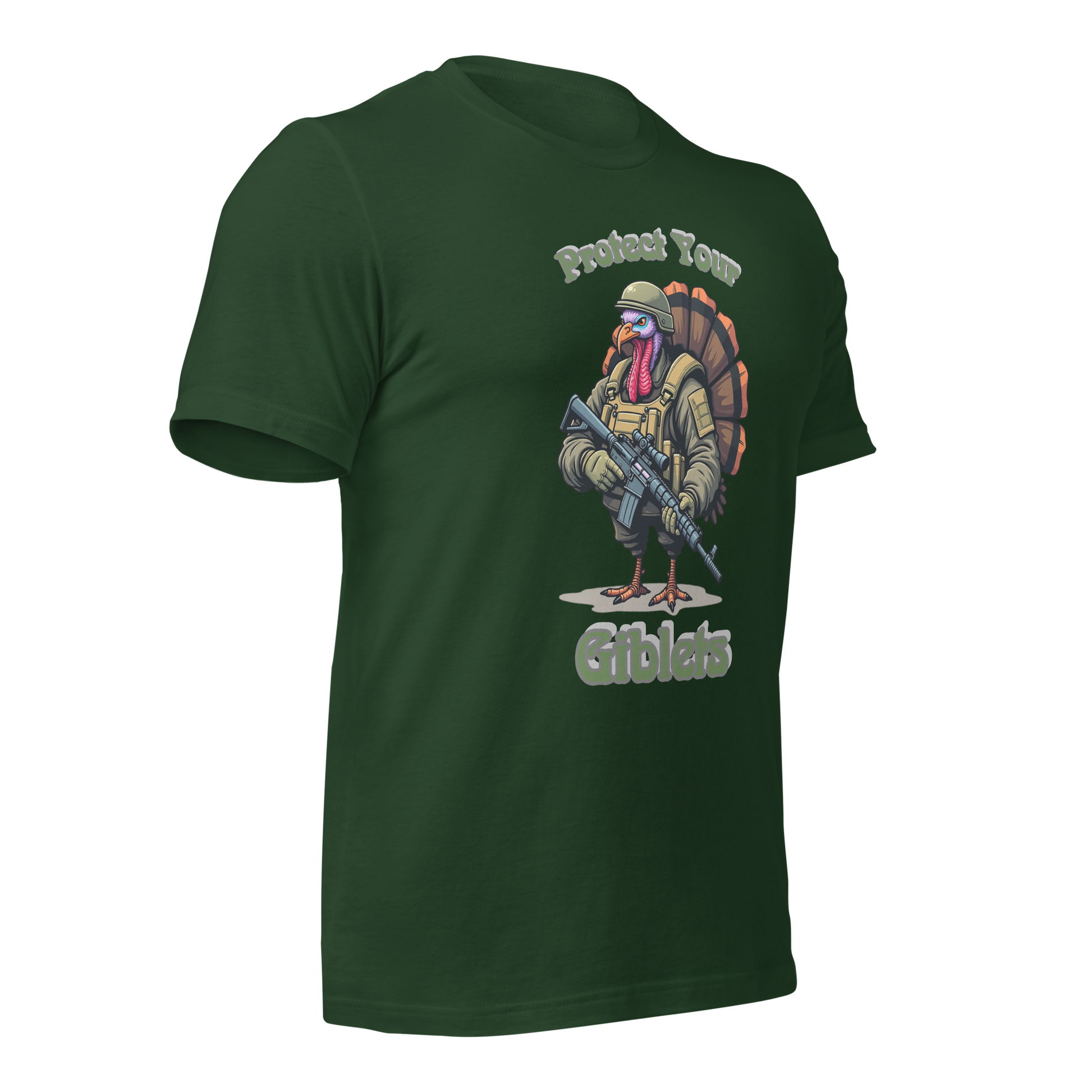 Tactical Turkey Shirt – AR-15 Turkey Graphic Tee for Hunters and Outdoor Enthusiasts - BoomStick Tactical Gear