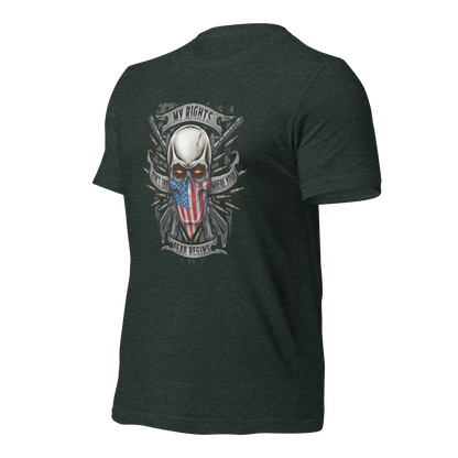 My Rights Don't End Where Your Feelings Begin – Bold Patriotic Statement Tee - BoomStick Tactical Gear