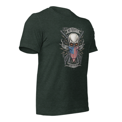 My Rights Don't End Where Your Feelings Begin – Bold Patriotic Statement Tee - BoomStick Tactical Gear