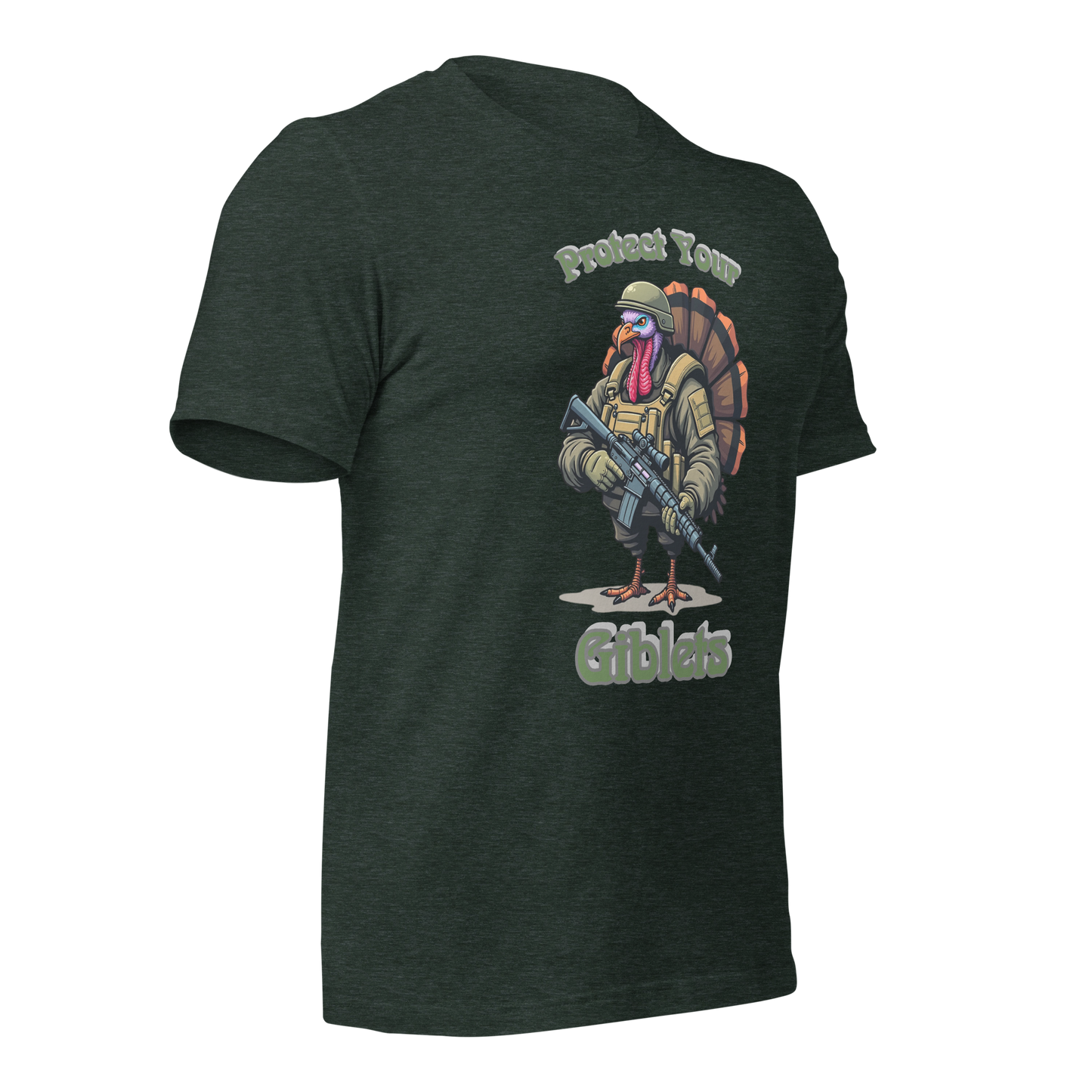 Tactical Turkey Shirt – AR-15 Turkey Graphic Tee for Hunters and Outdoor Enthusiasts - BoomStick Tactical Gear