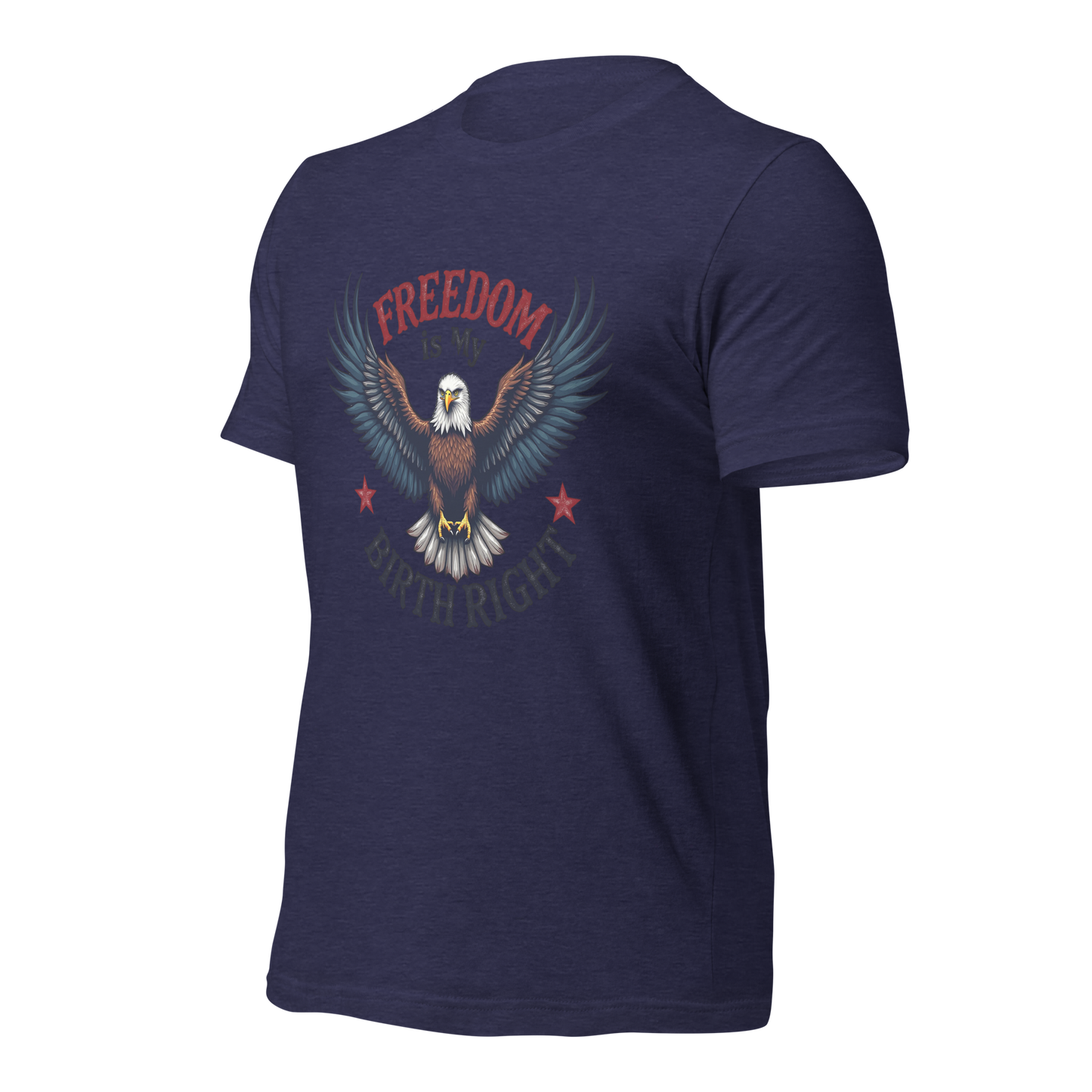 Freedom is My Birthright" Patriotic T-Shirt – Bold American Flag Design | 2A and Liberty Apparel - BoomStick Tactical Gear